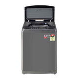 LG 7 Kg 5 Star Inverter TurboDrum Fully Automatic Top Loading Washing Machine (T70AJMB1Z, Jet Spray+, Smart Closing Door, Middle Black) - ATC Electronics