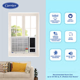 Carrier 1.5 Ton 5 Star inverter Window AC (Copper, 2023 Model, White,18k ESTRELLA DXI) - ATC Electronics