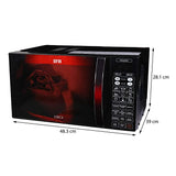 IFB 23 L Convection Microwave Oven (23BC4, Black+Floral Design) - ATC Electronics