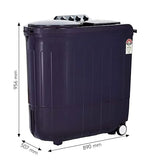 Whirlpool 8.5 Kg 5 Star Semi-Automatic Top Loading Washing Machine (ACE 8.5 TURBO DRY, Purple Dazzle)