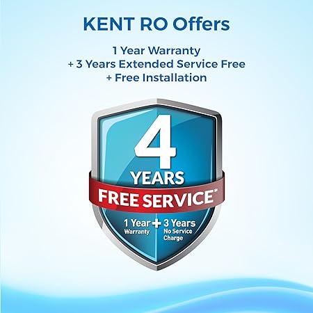 KENT Grand Plus Advanced RO Water Purifier (11099) | RO+UV+UF+TDS Control+UV in Tank | Wall Mountable| Zero Water Wastage | Patented Mineral RO Technology| 9L Storage | 20 L/hr Output | White
