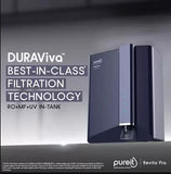 Pureit Revito Pro DURAViva™ technology with 8 L RO + UV + MF Water Purifier  (Blue) - ATC Electronics