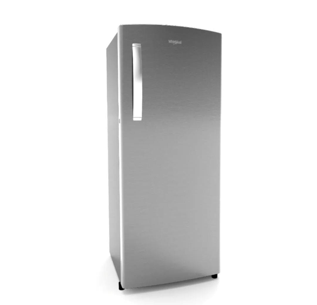 Whirlpool 72568 Icemagic Pro 192L 3 Star Single-Door Refrigerator - Steel - ATC Electronics