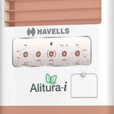 Havells Alitura 50L Air Cooler for home | Low Noise, Powerful Air Delivery | Wide Air Spread | Everlast Pump | High Density Honeycomb Pads | Heavy Duty (White/Pink)