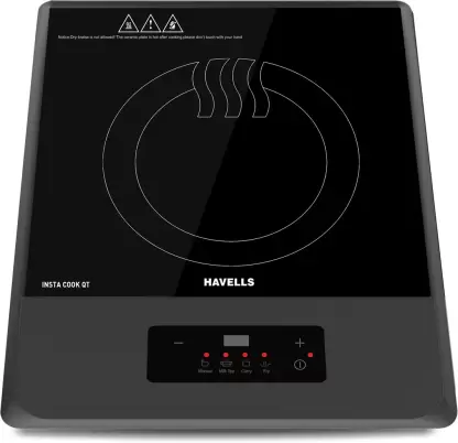 HAVELLS by Havells INSTA COOK QT Induction Cooktop  (Grey, Push Button) - ATC Electronics